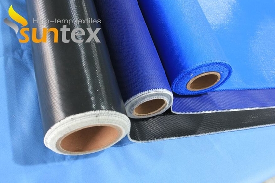 Heat resistant and thermal insulation Silicone Coated Fiberglass Cloth for fire blanket