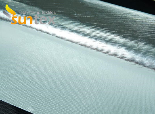 150C Heat Reflective 0.75mm Fabric Aluminum Foil Coated Glass Fiber Welding Fire Blanket Roll