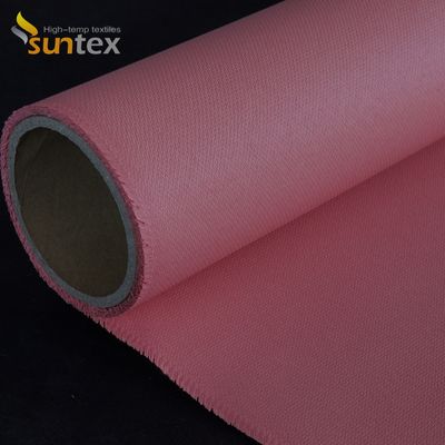 Good Mechanical Acrylic Fiberglass Fabric For Fireproof Protective Blanket , Welding Blanket