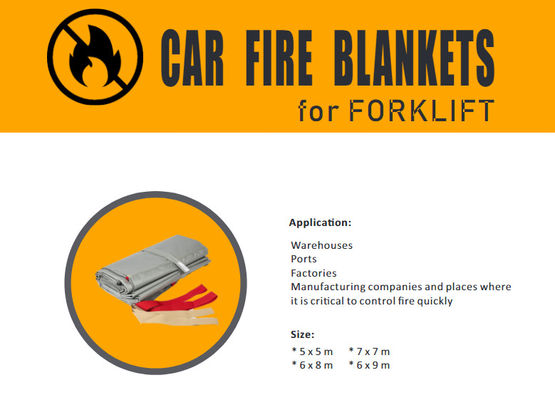 Suntex Reusable EV car Fire Blankets Electric Vehicle Fire Blankets