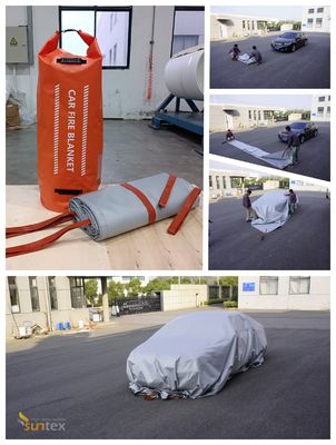 Premium EV Car Fire Blankets Essential Safety Gear For Electric Vehicles