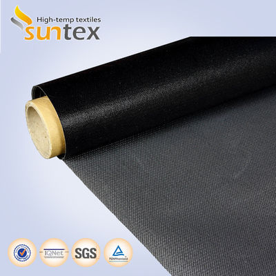 Fire Resistant PTFE Coated Fiberglass Fabric with Soft Texture and Easy Fabrication for Industrial Thermal Protection