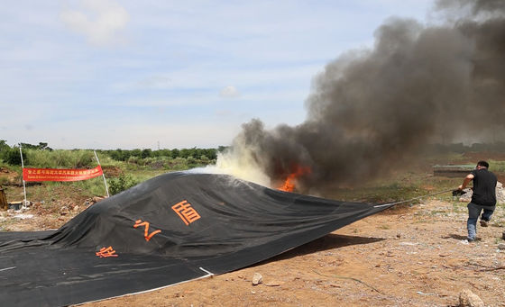 Car Fire Blankets Isolate EV Car Fires Fast, Effective And Safe