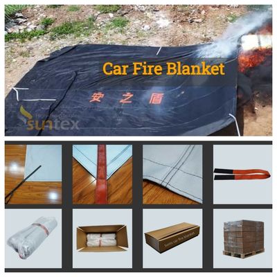 Suntex Car Fire Blanket  Fire Blanket Thermal Resistance of 550C/1000C