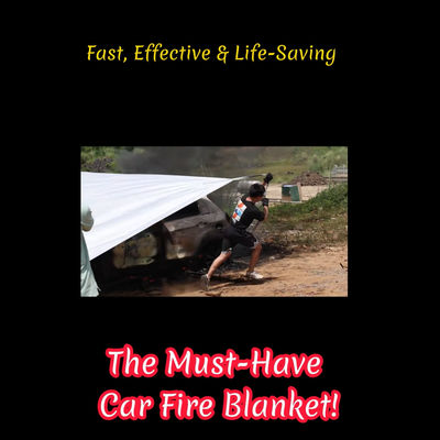 Car Fire Blanket is the most efficient on EVs or LI fires