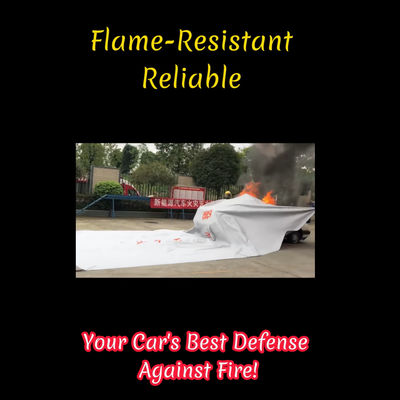 Car Fire Blanket, Large  Electric Vehicle Fireproof Fibreglass Blanket