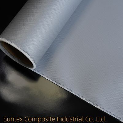 High Temperature E-Glass Silicone Fabric  Cloth Thermal Insulation Rubber Silicone Coated Fiberglass Fabric