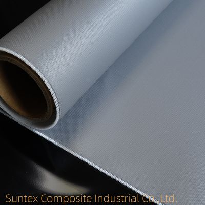 High Temperature E-Glass Silicone Fabric  Cloth Thermal Insulation Rubber Silicone Coated Fiberglass Fabric