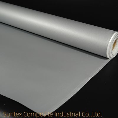E-Glass Silicone Rubber Coated Fiberglass Cloth Heat Resistant Silicone Fiberglass Fabric For Thermal Insulation Cover