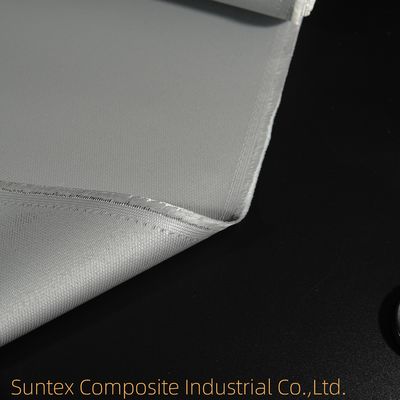 Silicone E-Glass Fiberglass Fabric High Temperature Resistance Thermal Insulation Rubber Silicone Coated Fiberglass Cloth