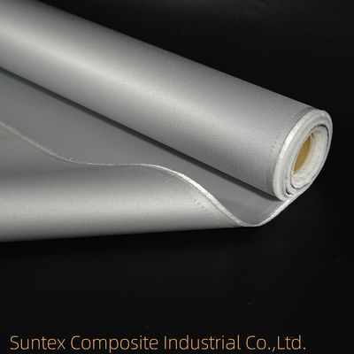 Durable Silicone Coated Fiberglass Fabric Cloth 0.3mm Thickness