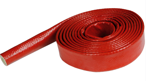 Heat Insulation 550C Fiberglass Rope For Industrial Furnace Fireplaces Door Heat Seals