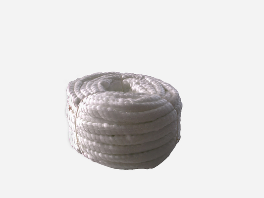 Heat Insulation 550C Fiberglass Rope For Industrial Furnace Fireplaces Door Heat Seals