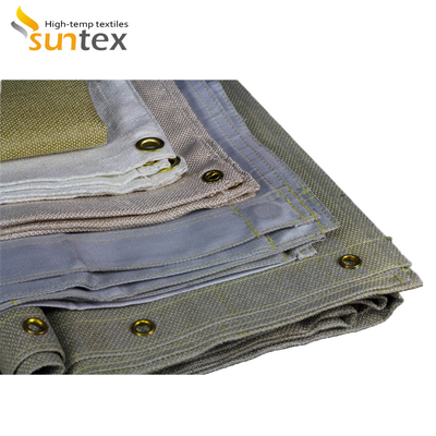 26oz Bulk E Glass Lagging Woven Fiberglass Cloth Welding Sparks Insulation Fire Blanket