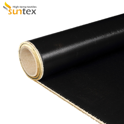 Excellent Weathering Resistant Silicone Rubber Coated Glass Fiber Fabric Fireproof Cloth Blanket Roll