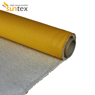 Excellent Weathering Resistant Silicone Rubber Coated Glass Fiber Fabric Fireproof Cloth Blanket Roll