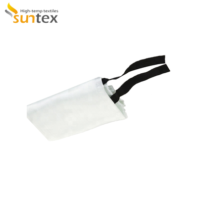 White Silicone Coated Fiberglass Cloth For Fiberglass Fire Blanket