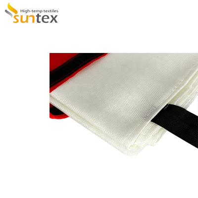 White Silicone Coated Fiberglass Cloth For Fiberglass Fire Blanket