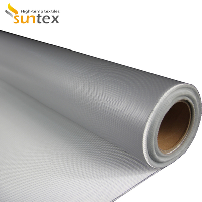 Silicone Coated Fiberglass Fabric Fireproof Heat Resistant 850g/m2
