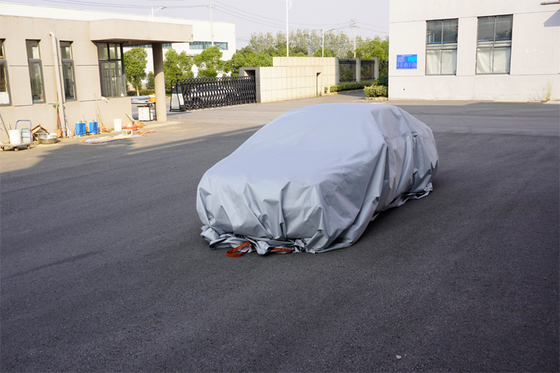 EV Car Fire Blanket Gray 550℃ Heat Resistant for Lithium Battery Fires
