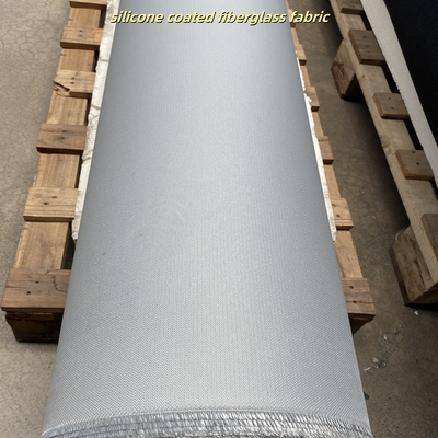 Silicone Coated Fiberglass Fabric E-Glass Fireproof Heat Resistant