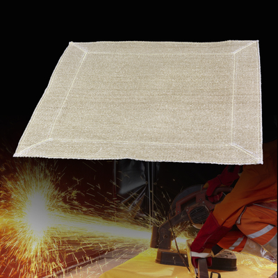 Heavy Duty Fiberglass Welding Blanket Fireproof 550C Resistant