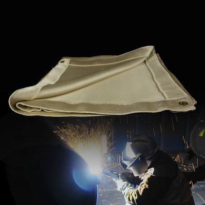 550°C Heat Resistant Acrylic Coated Fiberglass Welding Blanket Fire Blanket in Customizable Sizes