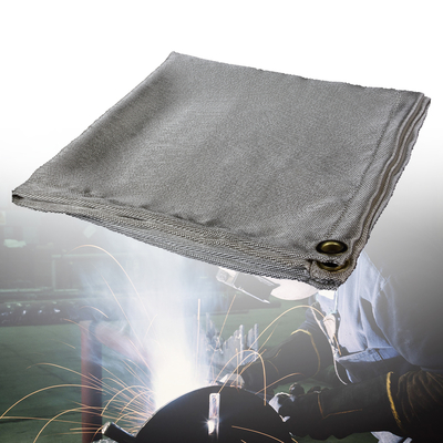1m x 1m Fiberglass Welding Blanket Fireproof 550C Heat Resistant