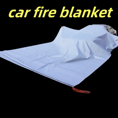 Gray EV Car Fire Blanket with 550℃ Thermal Resistance