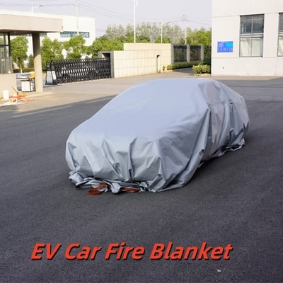 EV Fire Blanket Gray 550℃/1000℃ Thermal Resistance for Lithium Battery Fires