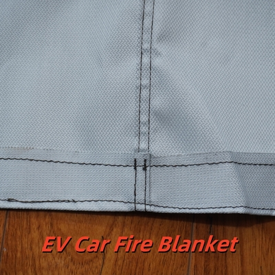EV Fire Blanket Gray Thermal Resistance for Lithium Battery Fires