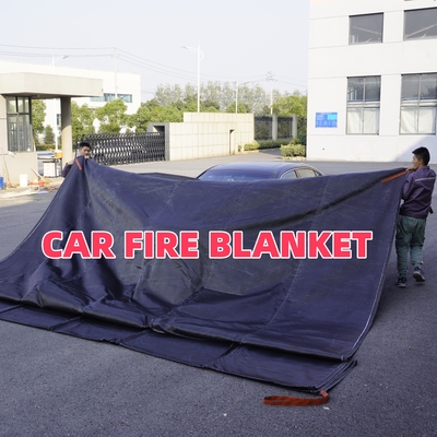 EV Fire Blanket Kit Gray 550℃ Thermal Resistance