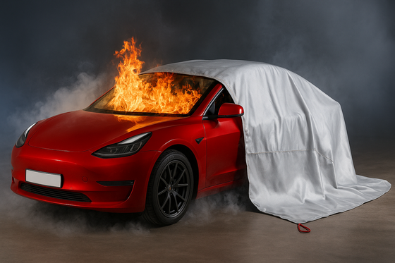 EV Cars Essential Safety Measure for Lithium-Ion Batteries Suntex fire blanket
