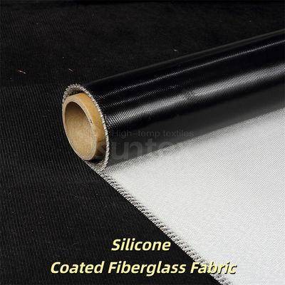 High Temperature Resistant Fireproof Anti-tear Silicone Coated Fiberglass Fabric for Industrial Applications