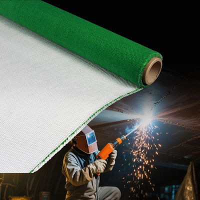 Thermal Insulation PU Coated Fire-Resistant E-Glass Cloth M0 Certified Blue/Black 460 g/sqm Fiberglass Fabric