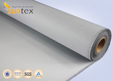 Flexible Thermal Fireproof Material Pu Coated Fiberglass Fabric flexible duct connector