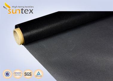 Black PTFE Coated Fiberglass Fabric For Thermal Insulation System