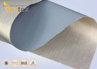 Chemical Resistant PTFE Coated Fiberglass Fabric 0.43mm Flame Resistant Barrier