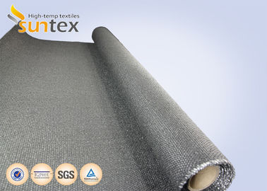 Heat Retardant High Temperature Fiberglass Cloth 2250g Graphite Coated Turbine Blankets