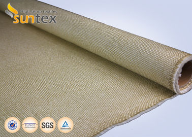 Vermiculite Coated Fiberglass Cloth High Temperature Resistance Thermal Insulation Fabric