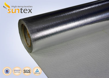 Aluminum Coated Heat Resistant Reflective Material 0.65mm 550C Welding Protection