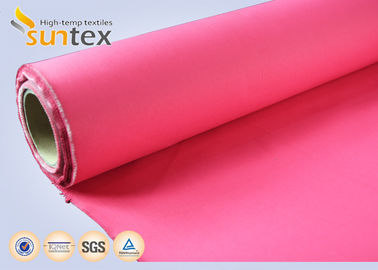 Good Mechanical Acrylic Fiberglass Fabric For Fireproof Protective Blanket , Welding Blanket
