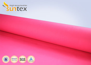 Good Mechanical Acrylic Fiberglass Fabric For Fireproof Protective Blanket , Welding Blanket