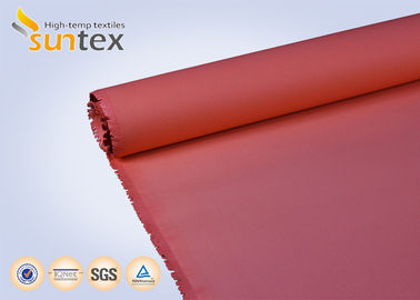 Good Mechanical Acrylic Fiberglass Fabric For Fireproof Protective Blanket , Welding Blanket