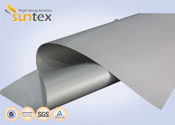 SUNTEX PU Coated Fire Curtain Fabric with 700C Temperature Resistance and Alkali Free Fire Barrier Fabric