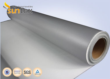 Chemical Resistant Silicone Coated Fiberglass Fabric For Fire Curtain