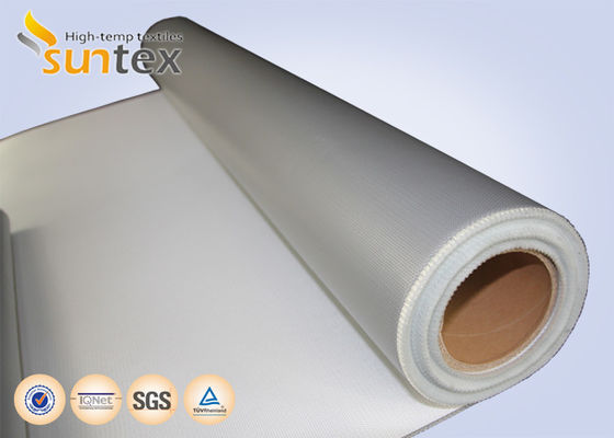 Fireproof Heat Resistant Silicone Coated Fiberglass Fabric High Silica Fiberglass Cloth 850g/m2