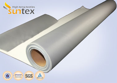 Chemical Resistant Silicone Coated Fiberglass Fabric For Fire Curtain