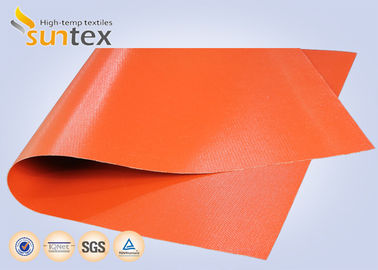 Durable Fire Protection Silicone Coated Fiberglass Fabric with High Temperature Resistance for Metalworking