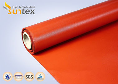 Durable Fire Protection Silicone Coated Fiberglass Fabric with High Temperature Resistance for Metalworking